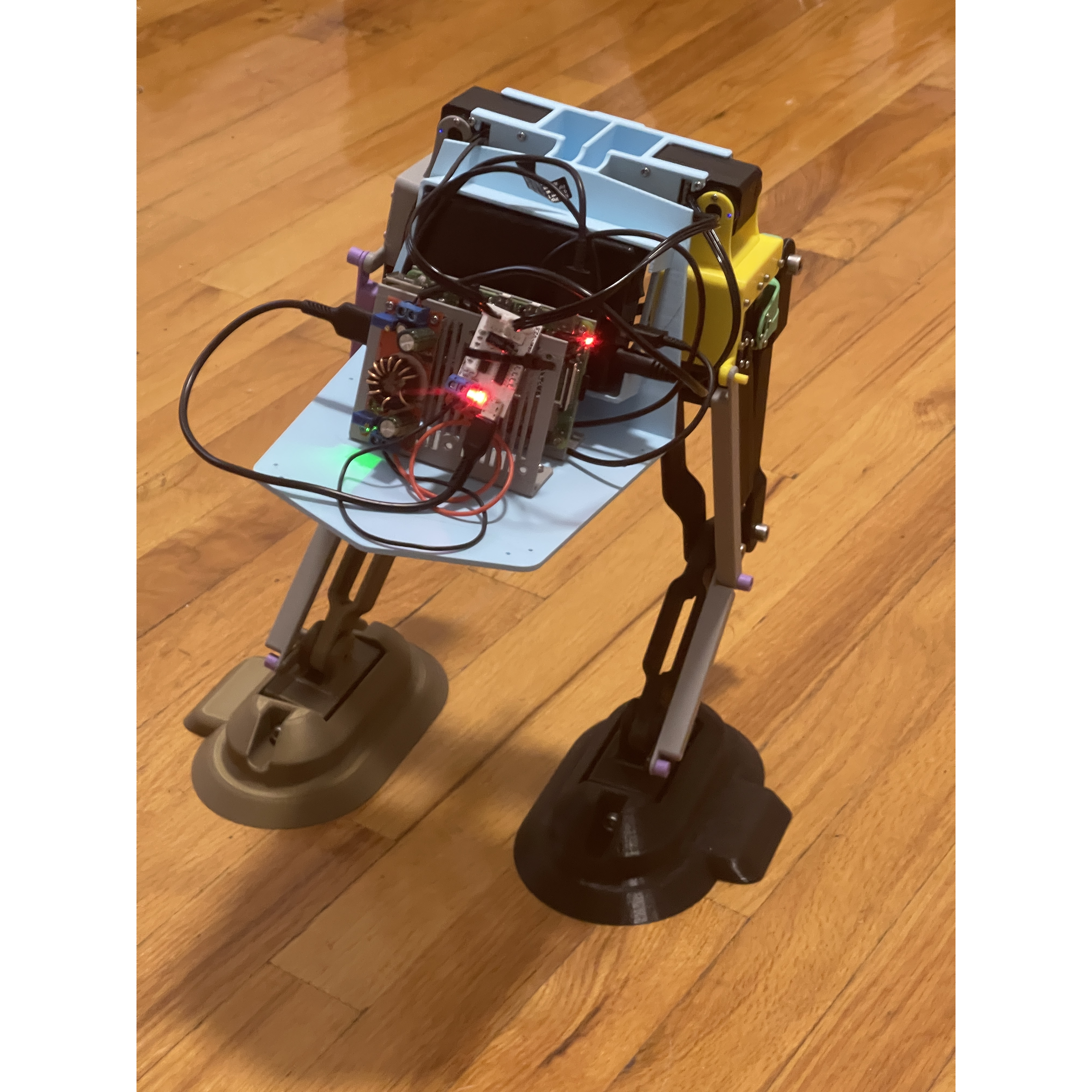 Second Version of the Fully Assembled Robot 1